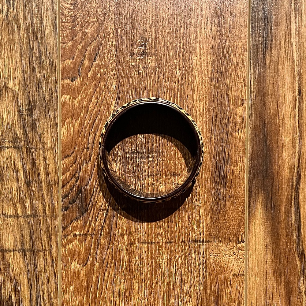 Patterned Bangle Bracelet - Picture 2 of 3